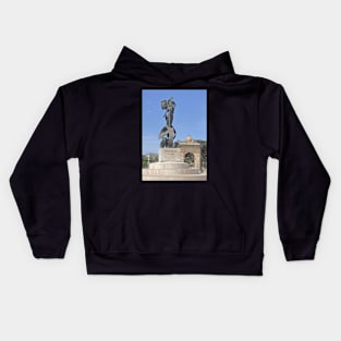 Independence Monument, Valletta, Malta Kids Hoodie